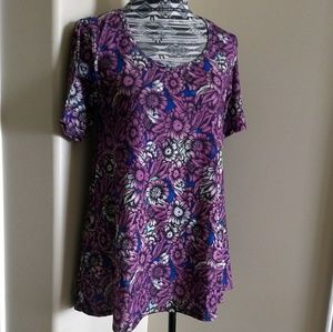 *3/$30 Sale* Lularoe purple sunflower Perfect T
